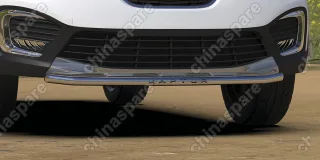 AFZDARK2WD01 Защита переднего бампера d42 с надписью Arbori нерж. сталь для Renault KAPTUR 2016-нв